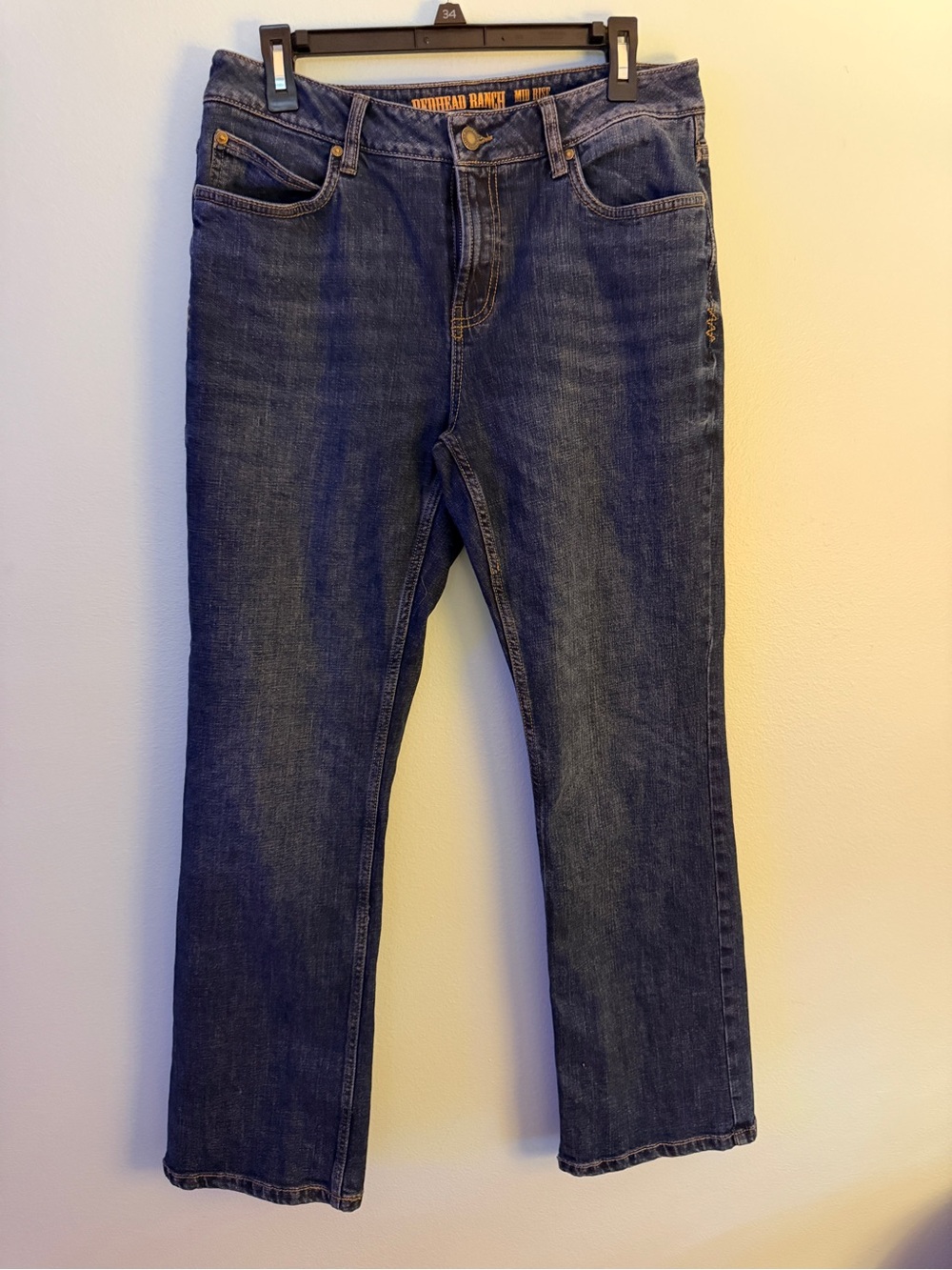 RedHead Women's Dark Blue Straight-Leg Jeans